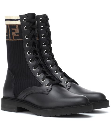 fendi italian leather|Fendi leather boots.